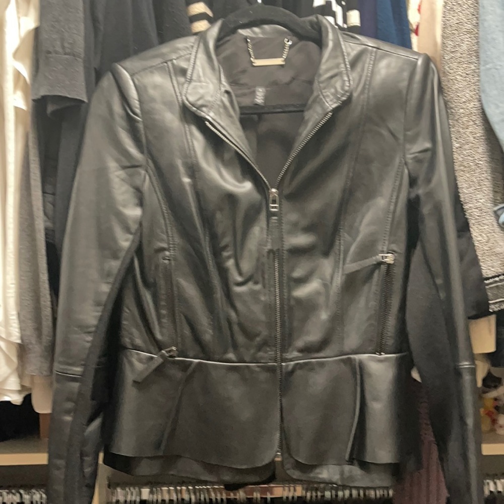 Leather jacket
